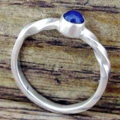 Handmade Sterling Silver Lapis ring