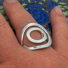 Circulando Sterling Silver Ring
