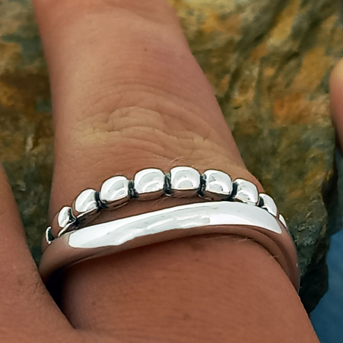Sterling Silver Twist Chunky Small Ring - Size L | H.Samuel